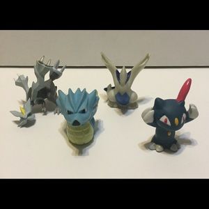 Bandai Pokemom Figures Finger Puppets